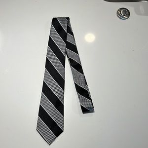 Black and white Ralph Lauren tie